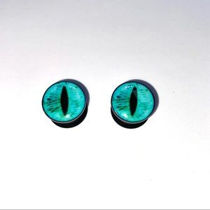 Cat Eye Gauge Plugs, (12mm)